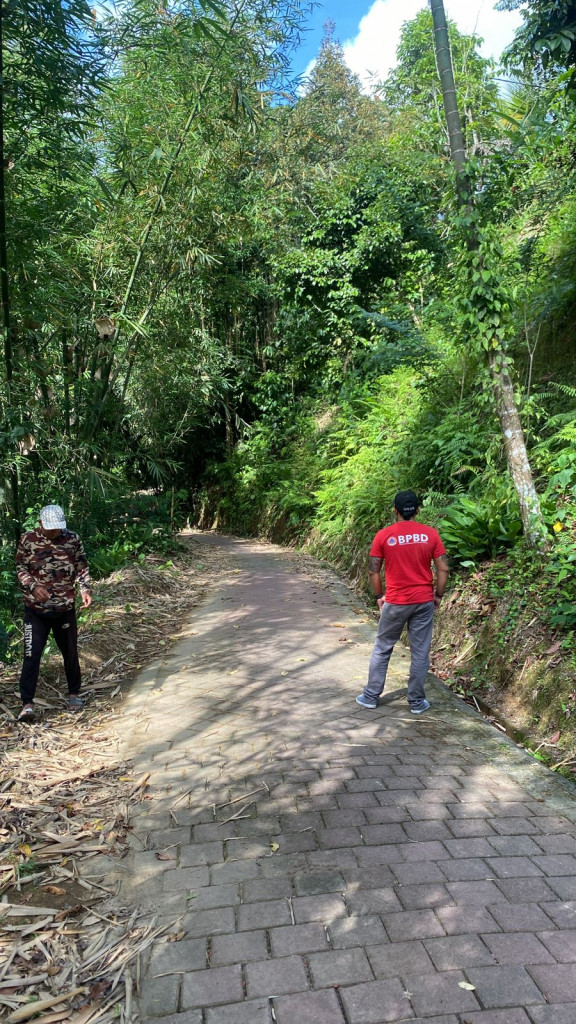 Tanah Longsor di Banjar Pundung, Desa Pangsan, Kecamatan Petang Tanggal 12 Desember 2023